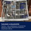 Electrolux E62LB200T Beépíthető mosogatógép