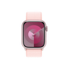 Apple Watch Series 9 (2023) GPS – 41 mm-es rózsaszín alumíniumtok, világos rózsaszín sportpánt (MR953QH/A) Apple Watch Series 9 (2023) GPS – 41 mm-es rózsaszín alumíniumtok, világos rózsaszín sportpánt (MR953QH/A)
