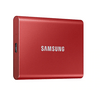 Samsung T7 USB 3.2 1TB Hordozható SSD, Piros (MU-PC1T0R)