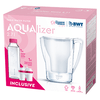 BWT AQUAlizer Home 2,7 L kancsó manuális fehér + 1MMW szűrőbetét + bWater üvegkulacs (125626883) BWT AQUAlizer Home 2,7 L kancsó manuális fehér + 1MMW szűrőbetét + bWater üvegkulacs (125626883)