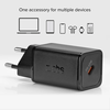 SBS Mini adapter GaN 45W PD fekete