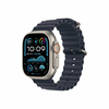 Apple Watch Ultra 2 GPS + Cellular, 49 mm-es natúr titántok, tengerészkék óceán szíj (MX4D3CM/A) Apple Watch Ultra 2 GPS + Cellular, 49 mm-es natúr titántok, tengerészkék óceán szíj (MX4D3CM/A)