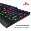 Redragon Kala RGB Vízálló Gaming Billentyűzet (K557RGB_BROWN_HU)