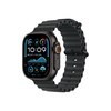 Apple Watch Ultra 2 GPS + Cellular, 49 mm-es fekete titántok, fekete óceán szíj (MX4P3CM/A)