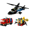 LEGO® City Helikopter, vatrogasno vozilo i podmornica u jednom paketu (60462) LEGO® City Helikopter, vatrogasno vozilo i podmornica u jednom paketu (60462)