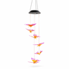 Felakasztható LED szolár lámpa pillangó