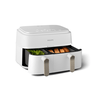 Airfryer,Series 3000,dual,9L,fehér