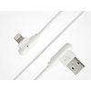 SBS 90° Lightning kábel, 1m, fehér (TECABLE90LIGK)
