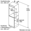 Bosch KIL42NSE0 Beépíthető hűtőszekrény Bosch KIL42NSE0 Beépíthető hűtőszekrény