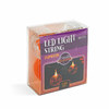 Halloween LED-es fényfüzér tök