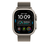 Apple 49 mm-es natúr titán milánói szíj – M (MK0D4ZM/A)