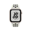 Apple Watch 40 mm‑es klasszikus fehér Nike sportszíj, M/L (MKT44ZM/A)