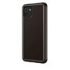 Samsung Galaxy A03 Puha átlátszó fekete tok EF-QA036TBEGEU