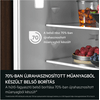 AEG OSC6L181ES Beépíthető kombinált hűtőszekrény