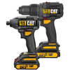 CAT DXK201 Power+ 18V 2in1 Akkus ütvefúró + ütvecsavarozó szett