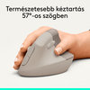 Logitech Lift vertikális egér, homokszín (910-007771) Logitech Lift vertikális egér, homokszín (910-007771)