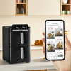 Tefal EY7568E0 Easy Fry Crispy Stack Airfryer, fekete