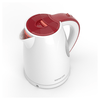 Vízforraló, 2200W, 1.5L, fehér/piros Vízforraló, 2200W, 1.5L, fehér/piros