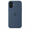 iPhone 16 Plus Silicone Case MagS. Denim