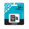 Kingston Canvas Go Plus microSD kártya, 64 GB (SDCG4/64GB)