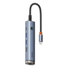 Baseus UltraJoy 5-Port HUB AIR dokkoló állomás, szürke (B0005280181103)