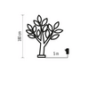 Emos ZY2255 LED karácsonyfa, 180 cm Emos ZY2255 LED karácsonyfa, 180 cm