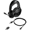 HyperX Cloud Jet Wireless Gamer headset, fekete (AJ0T1AA)