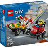LEGO® City Pizza Truck vs. vatrogasno vozilo, paket trkaćih automobila (60458) LEGO® City Pizza Truck vs. vatrogasno vozilo, paket trkaćih automobila (60458)