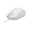 The G-Lab KULT-HELIUM-W Vezetékes Gamer egér, fehér