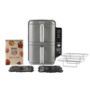 Doble Stack airfryer,9,5L,fekete