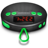 WaveMaster MOBI-3 Bluetooth hangszóró, FM rádió, Fekete/zöld WaveMaster MOBI-3 Bluetooth hangszóró, FM rádió, Fekete/zöld