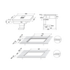 Whirlpool WVH 92 K/1 Indukciós főzőlap beépített elszívóval Whirlpool WVH 92 K/1 Indukciós főzőlap beépített elszívóval