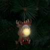 LED-es karácsonyfadísz elemes fa 3 féle
