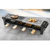 Raclette grill, fekete&fa