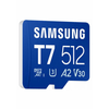 Samsung T7 C10 microSD memóriakártya, 512GB (MB-MB512T/WW) Samsung T7 C10 microSD memóriakártya, 512GB (MB-MB512T/WW)