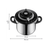 Tefal Clipso+ CHEF Kukta, 8l (P4551431) Tefal Clipso+ CHEF Kukta, 8l (P4551431)