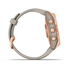 Garmin Fenix 7S Solar Okosóra, Rosegold, Homok színű szilikon szíj (010-02539-11) Garmin Fenix 7S Solar Okosóra, Rosegold, Homok színű szilikon szíj (010-02539-11)