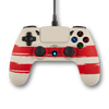 Spartan Gear Hoplite 2 PS4/PC Kontroller, Red line (109034)