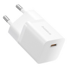 Baseus GaN5 Mini hálózati gyorstöltő 25W, fehér (P1011090921300)