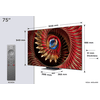 TCL 75C8K TV