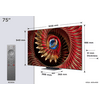 TCL 75C8K 75" 4K UHD Smart QD-MiniLED televizor TCL 75C8K 75" 4K UHD Smart QD-MiniLED televizor