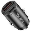 Yenkee YAC CAR 02 USB-A/USB-C Autós töltő, 30W Yenkee YAC CAR 02 USB-A/USB-C Autós töltő, 30W