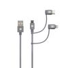 Skross Steel Line 3in1 (Micro/Type-C/Lightning) USB kábel, 1,2 m Skross Steel Line 3in1 (Micro/Type-C/Lightning) USB kábel, 1,2 m