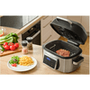 Airfryer, 1660W, 6L, fekete/ezüst