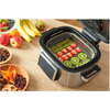 Airfryer, 1660W, 6L, fekete/ezüst