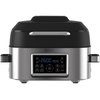 Airfryer, 1660W, 6L, fekete/ezüst