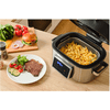 Airfryer, 1660W, 6L, fekete/ezüst