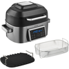 Airfryer, 1660W, 6L, fekete/ezüst