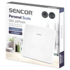 Sencor SBS 2475WH Személymérleg, 180 kg, fehér