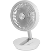 Akkus ventilátor 18cm fehér